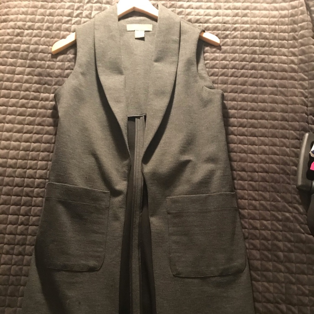 Long dressy vest